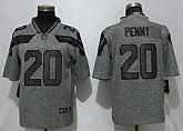 Nike Seahawks 20 Rashaad Penny Gray Gridiron Gray Vapor Untouchable Limited Jersey,baseball caps,new era cap wholesale,wholesale hats